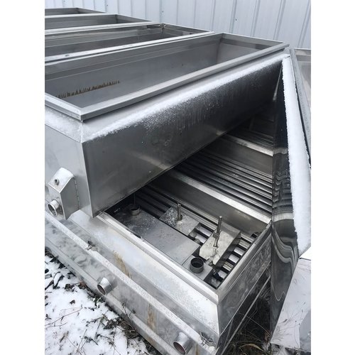 6' x 16' raised flue pan set