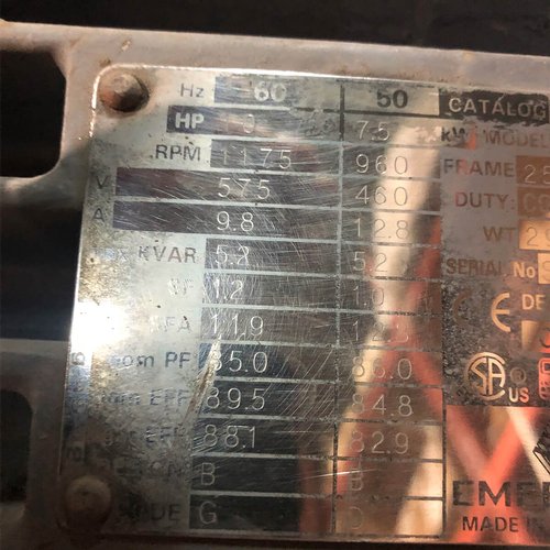 10 hp 575v motor